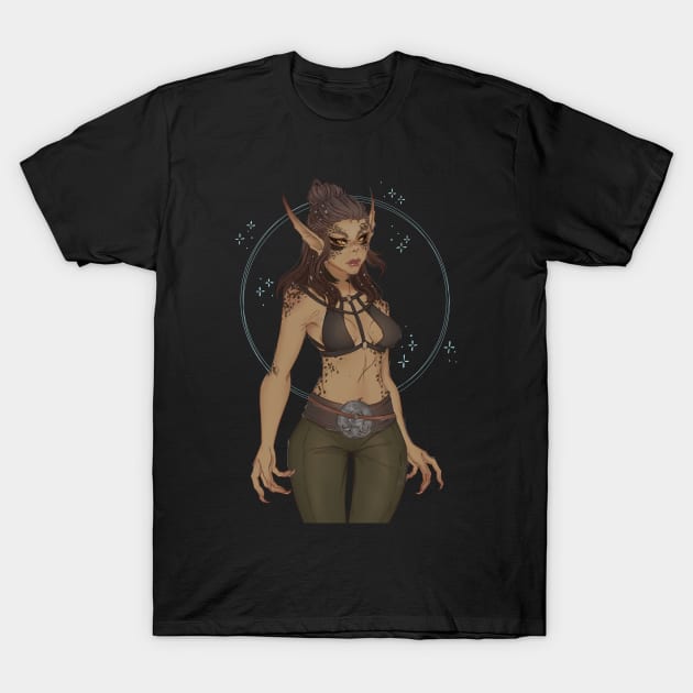 Baldur's Gate 3 Laezel T-Shirt by Thirea